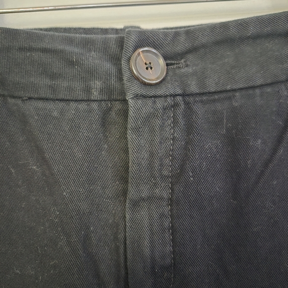 Massimo Dutti Black Wide Leg Trousers Size 4 - Picture 6 of 11